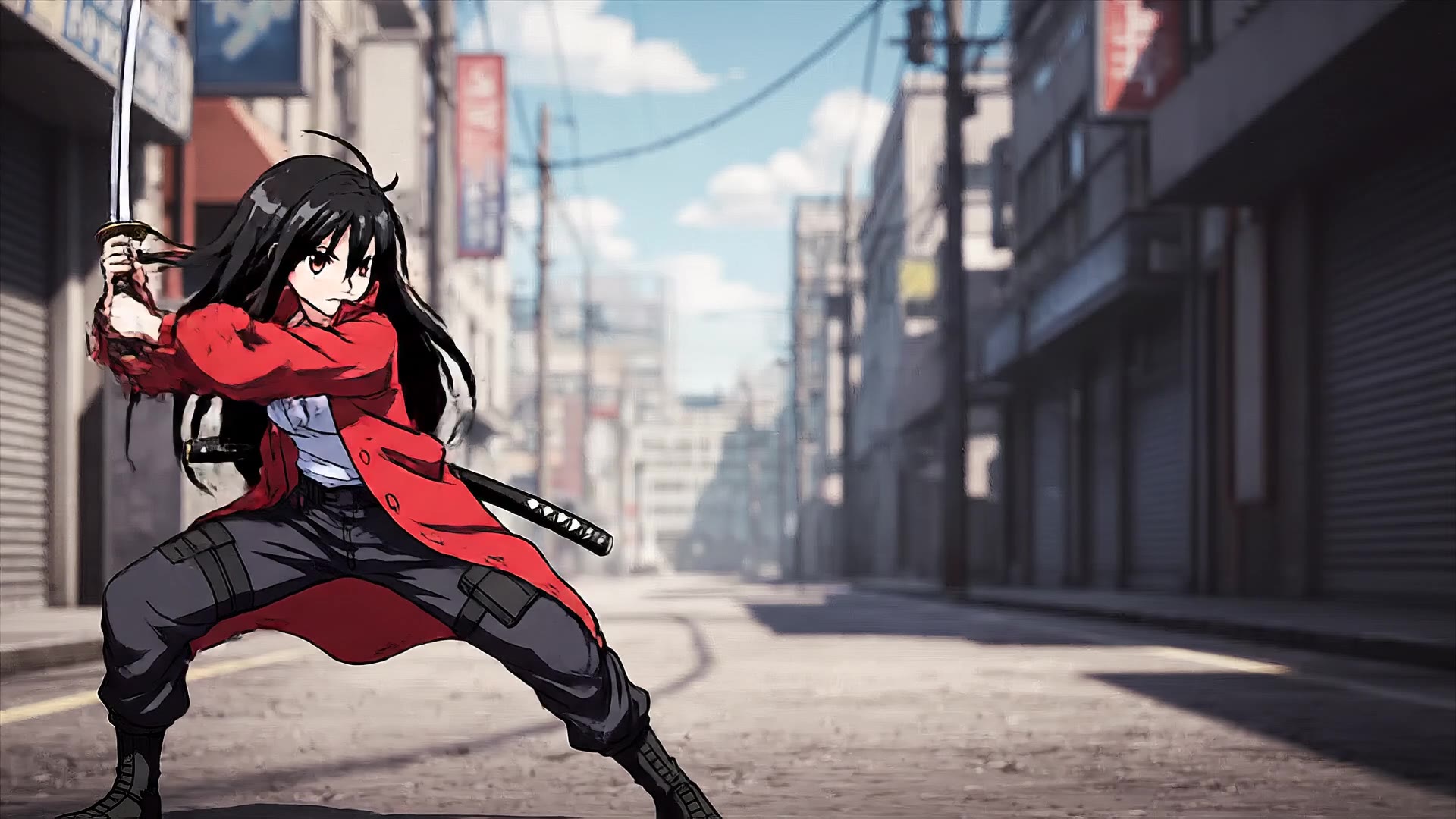 Google Veo 3.1: Anime sword draw