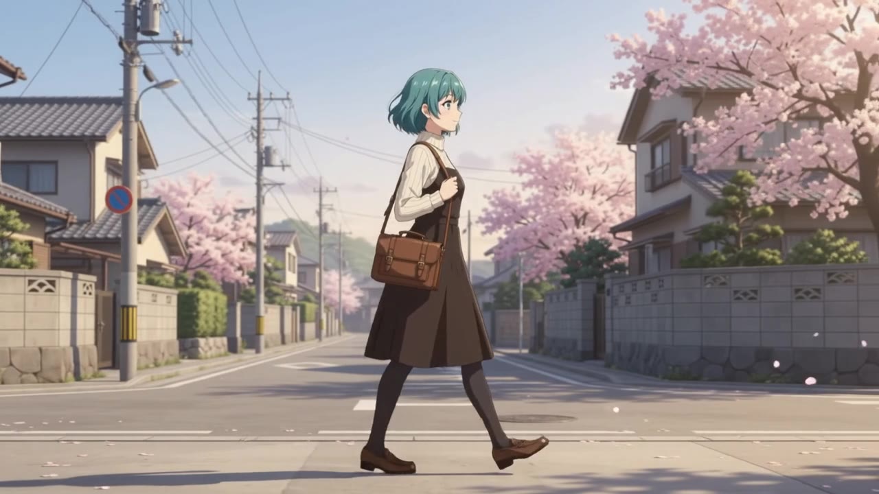 Google Gemini Omni: Anime walk cycle
