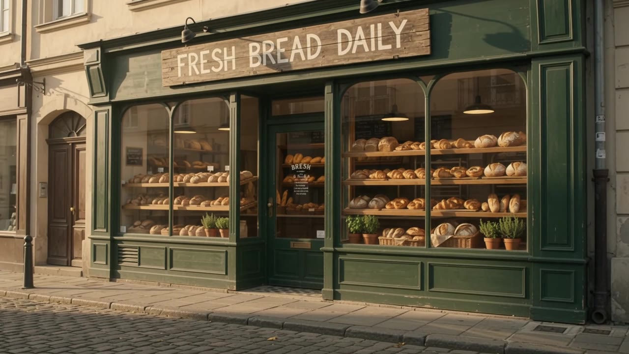 Google Gemini Omni: Bakery sign