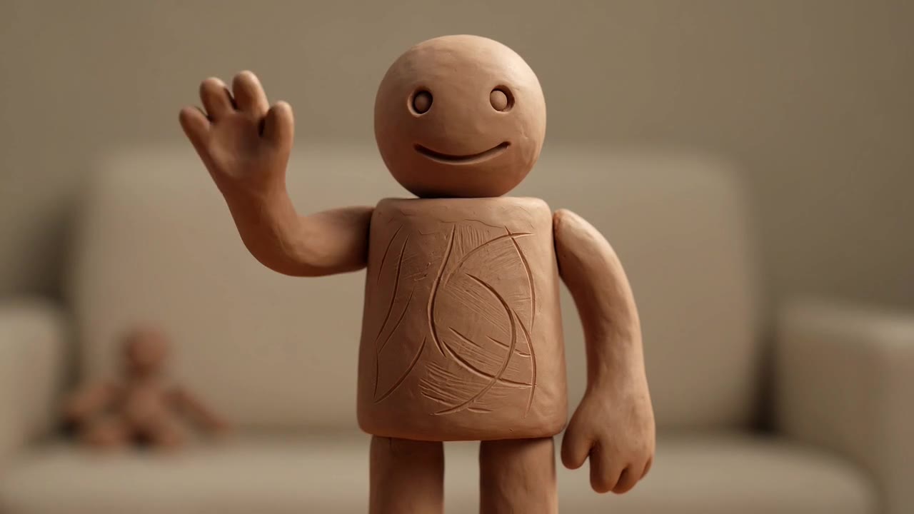 Grok Video: Claymation wave