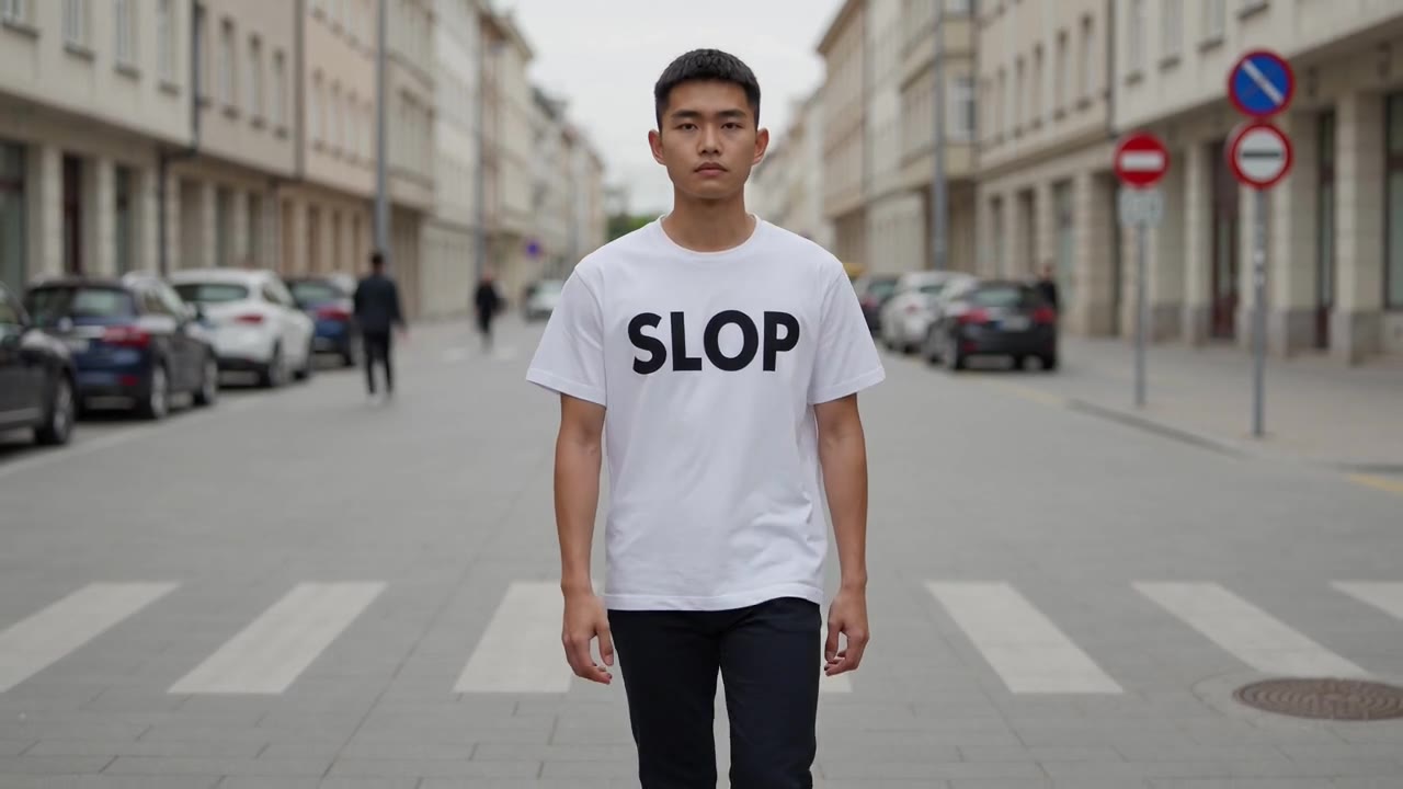 Grok Video: Printed t-shirt