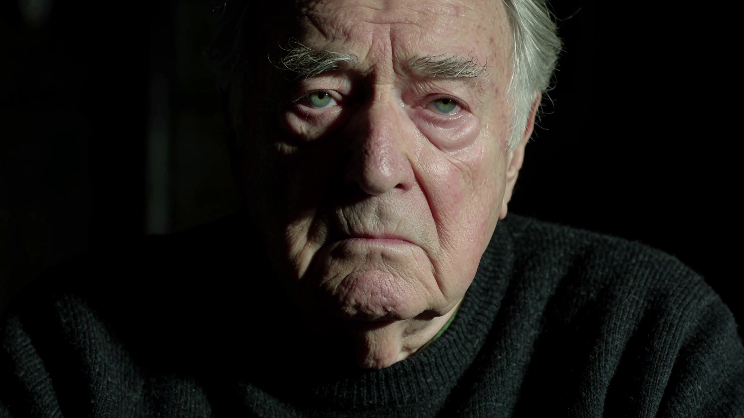 MiniMax H3: Elderly portrait, slow blink