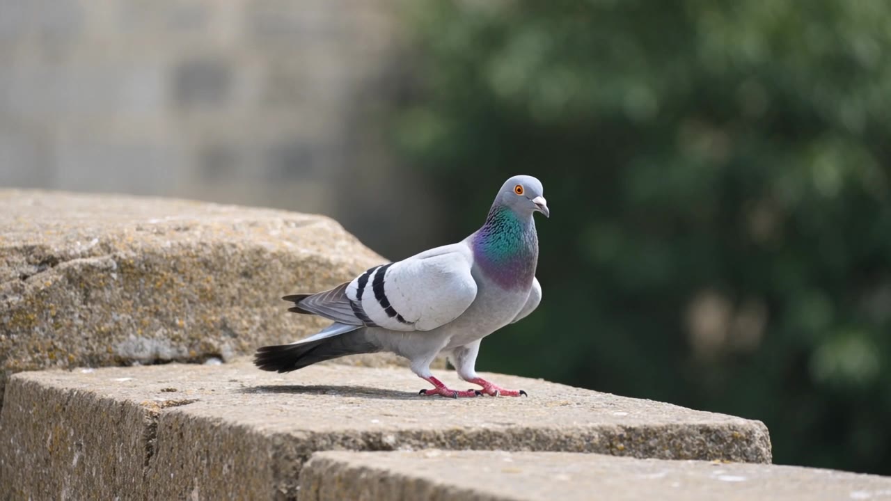 Kling 3.0 Turbo: Pigeon takeoff