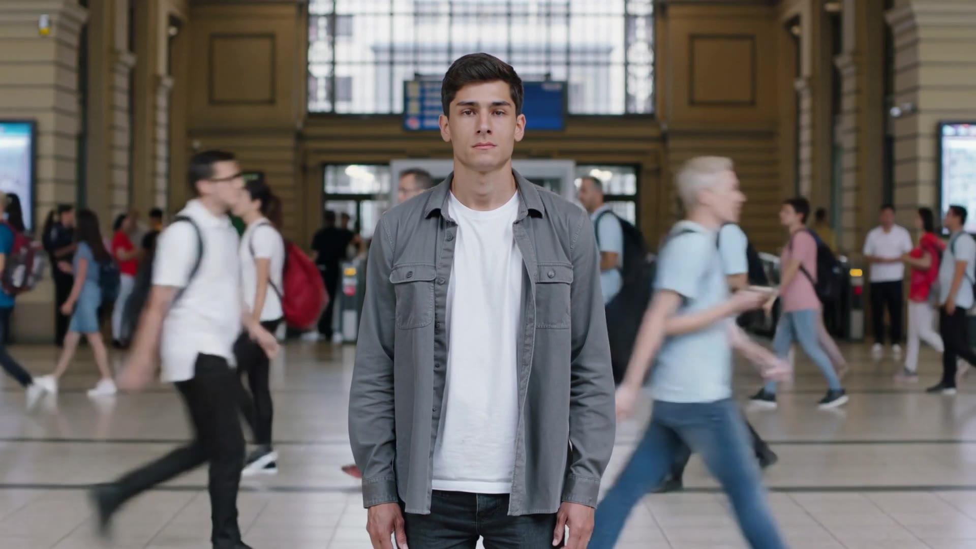 Kling 3.0: Face in a crowd