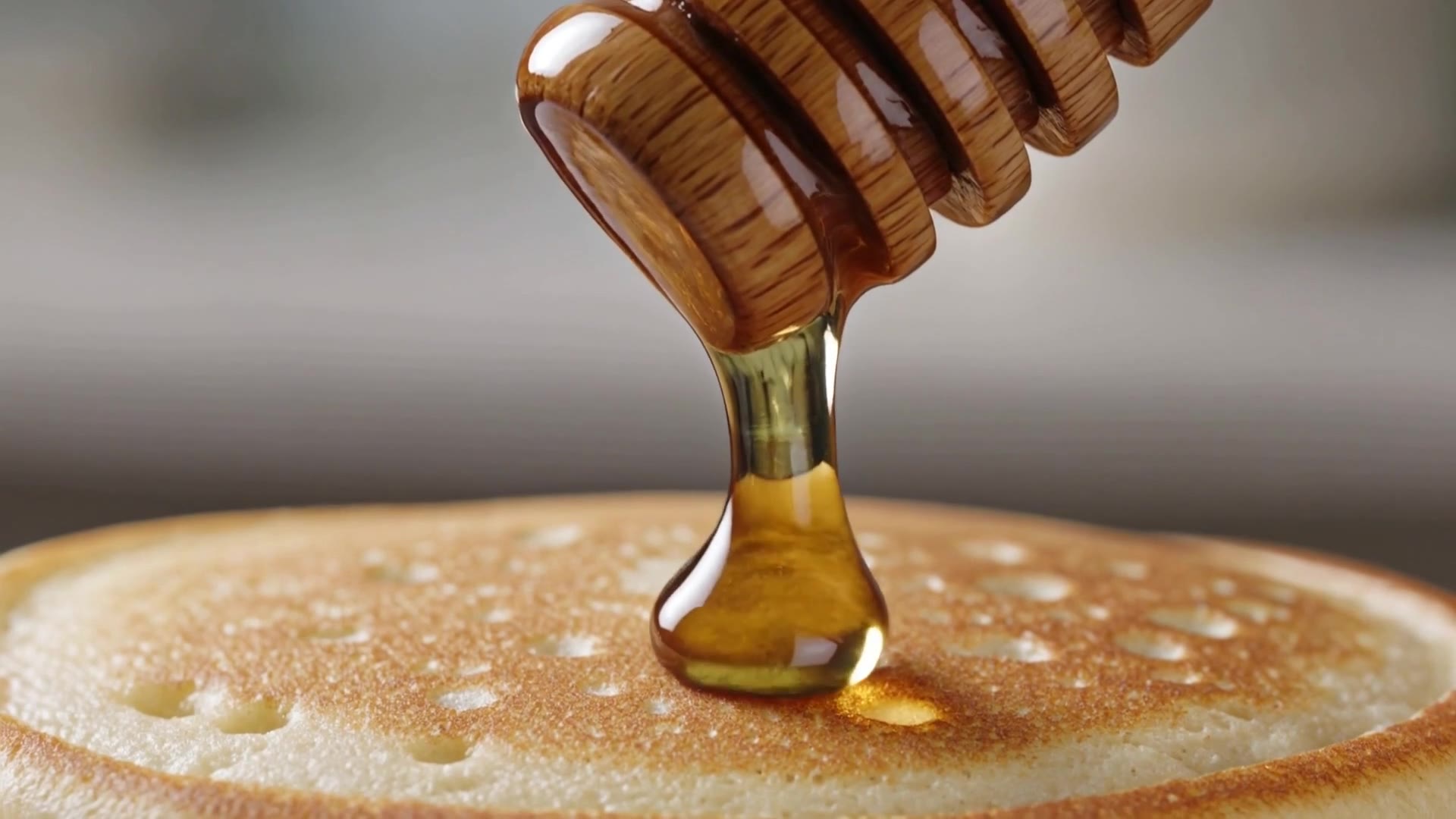 Kling 3.0: Honey drizzle