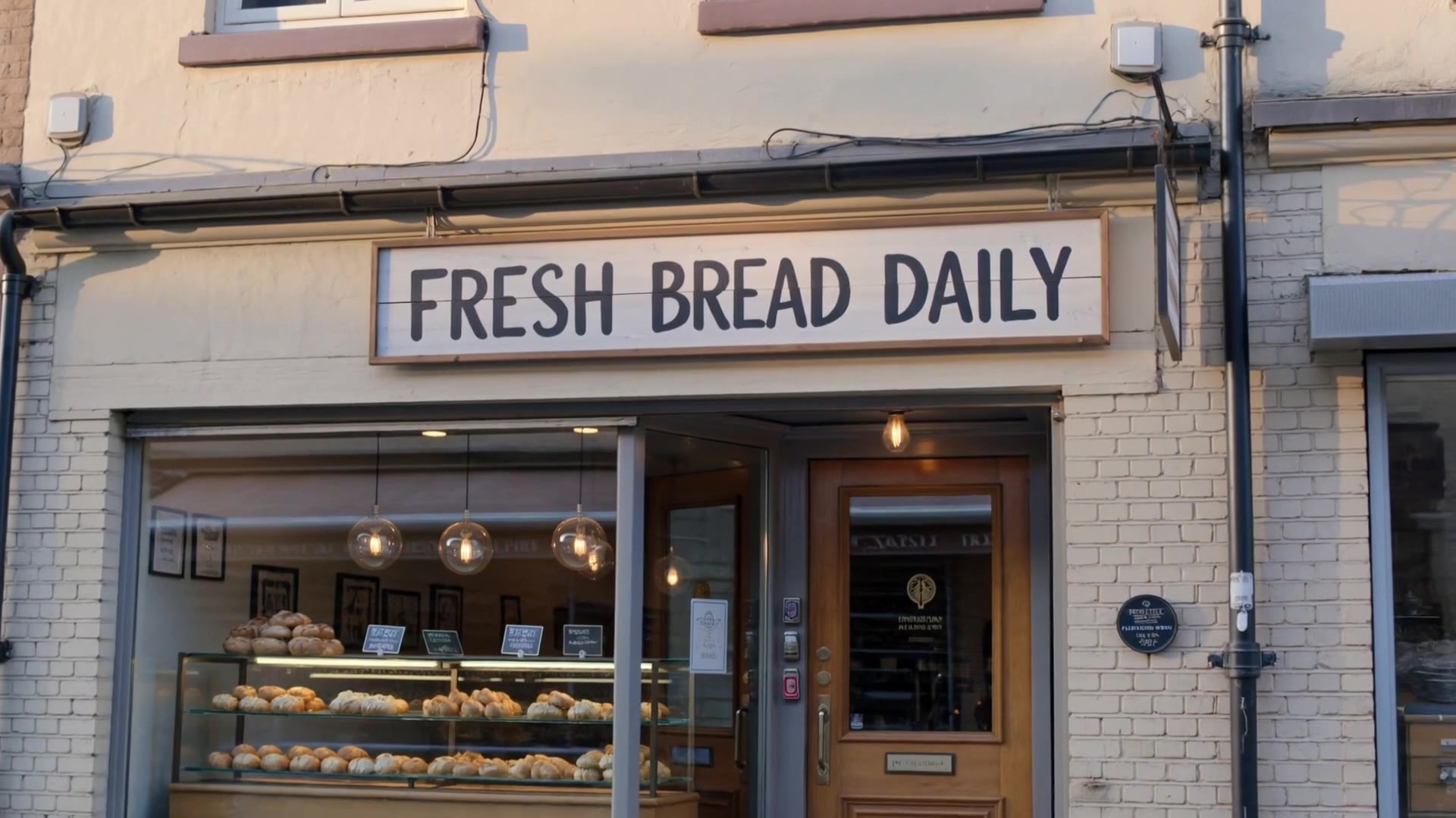 Kling 3.0: Bakery sign