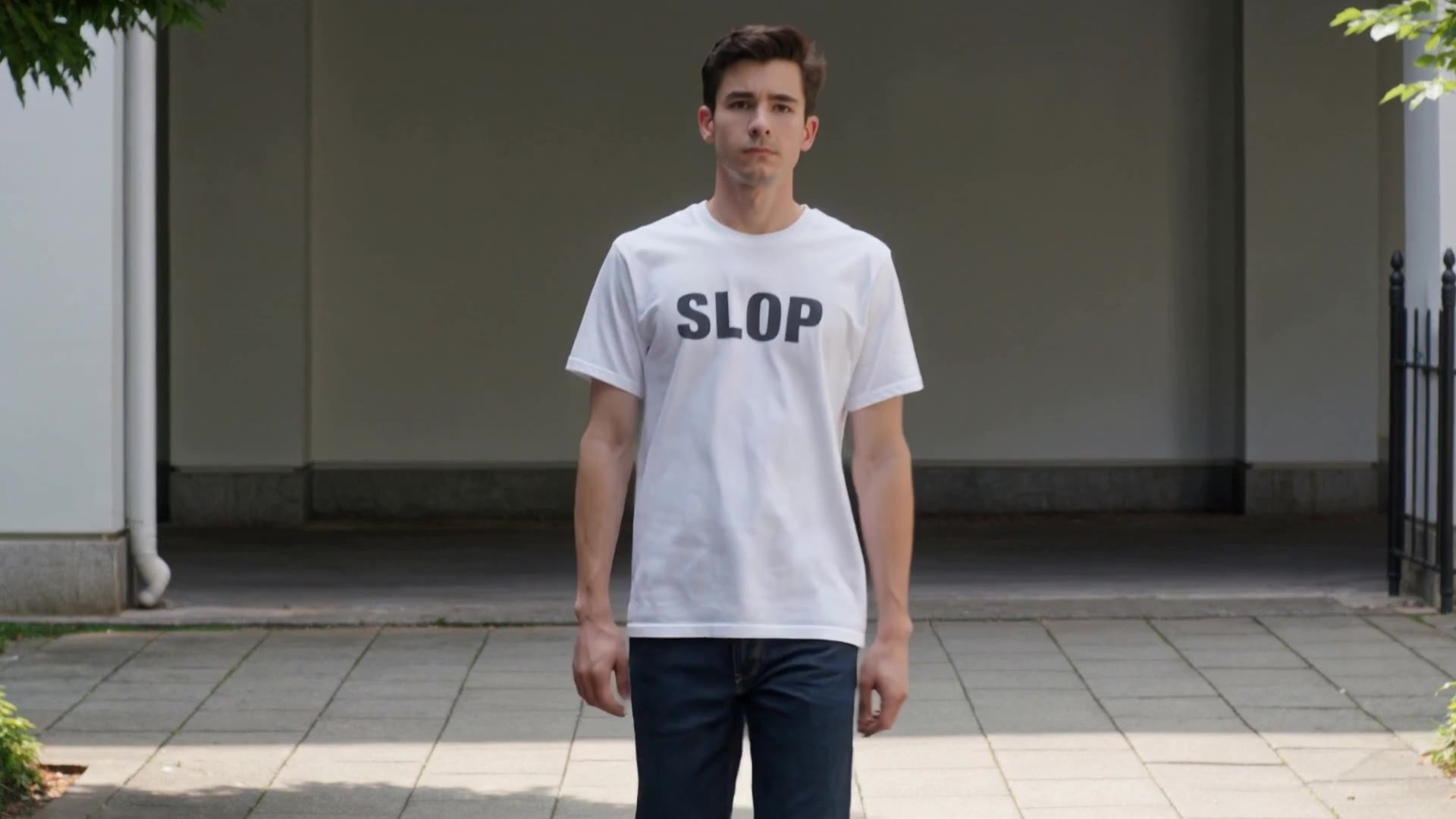 Kling 3.0: Printed t-shirt