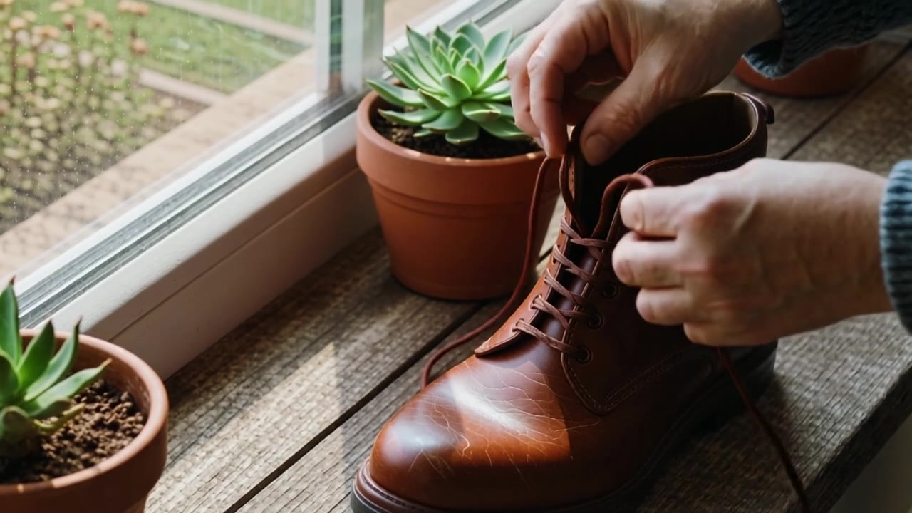 PixVerse v5.5: Tying shoelaces