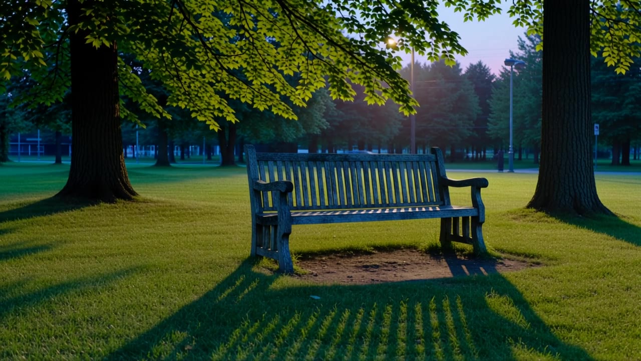 PixVerse v5.5: Same bench, day and dusk