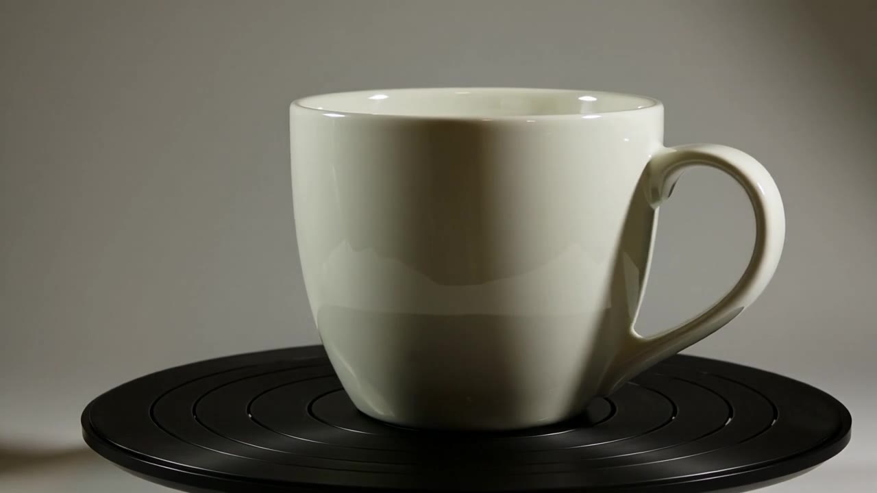 PixVerse v5.5: Rotating mug