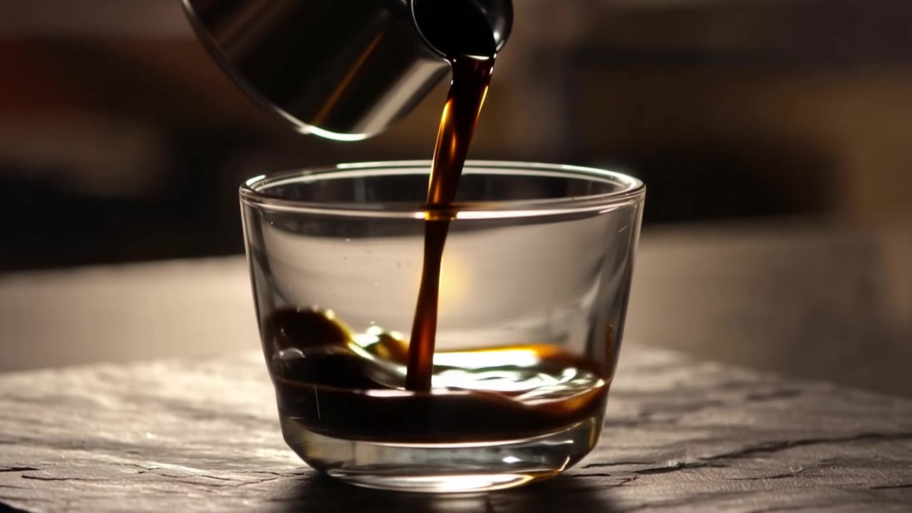 Runway Gen-4.5: Pouring coffee