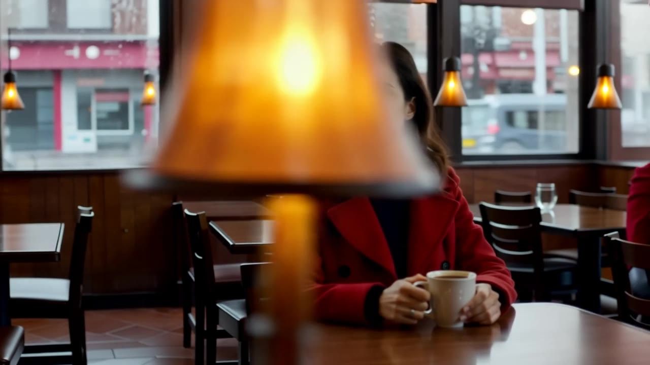 Runway Gen-4.5: Cafe, three shots