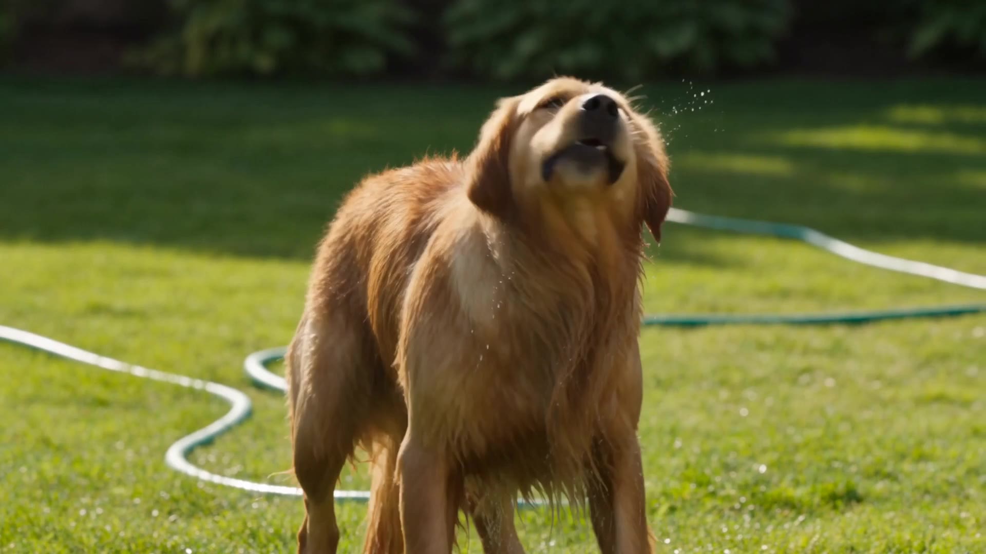 Seedance 2.0: Dog shaking off water