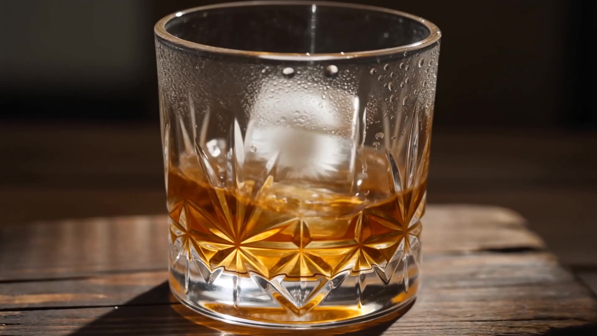 Seedance 2.0: Ice melting in whisky
