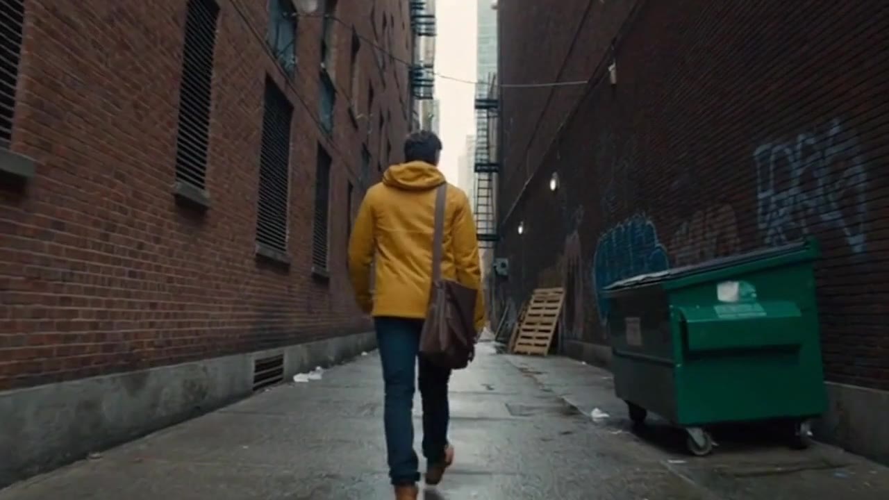 OpenAI Sora 2: Alley, two angles