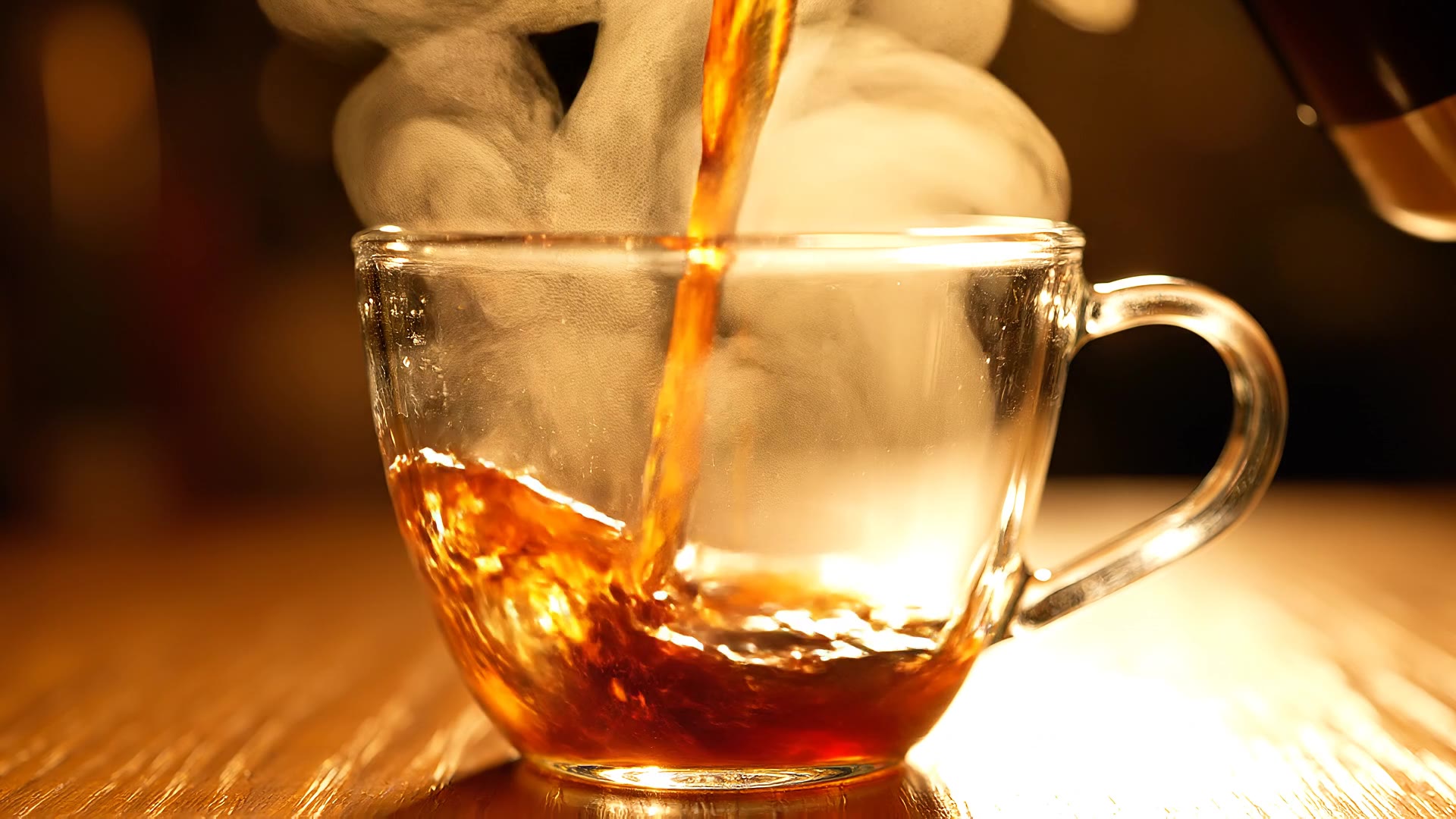 Google Veo 3.1: Pouring coffee