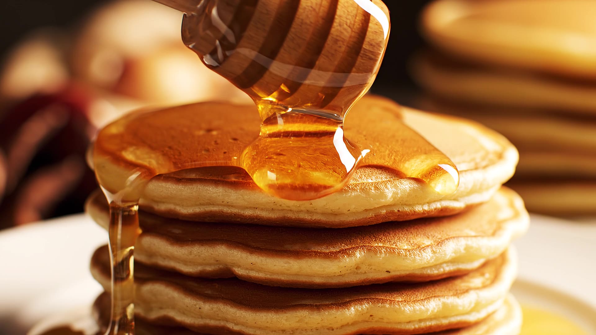 Google Veo 3.1: Honey drizzle