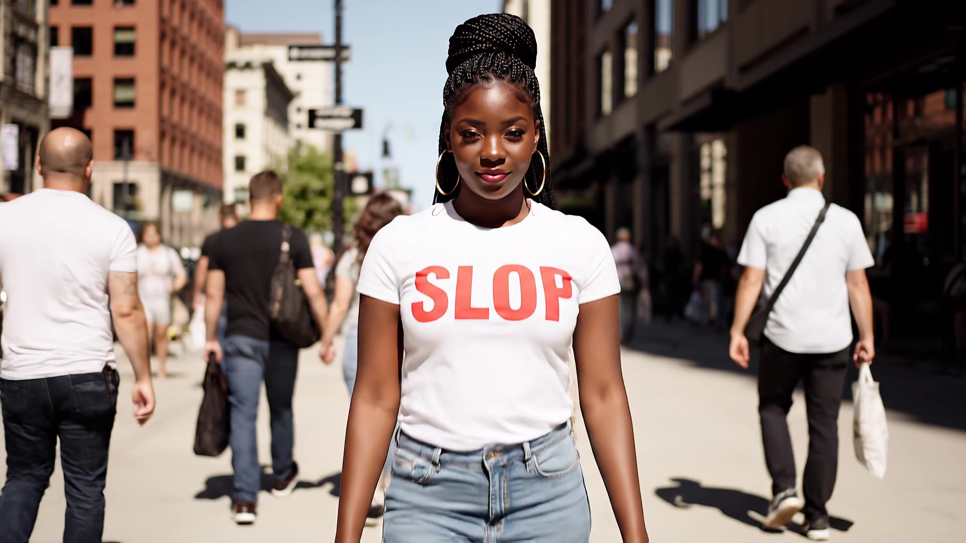 Google Veo 3.1: Printed t-shirt