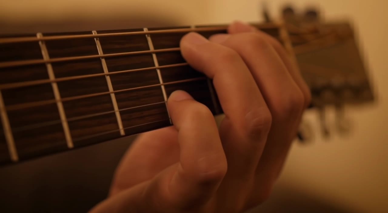 FLUX 3: Fretting a guitar chord
