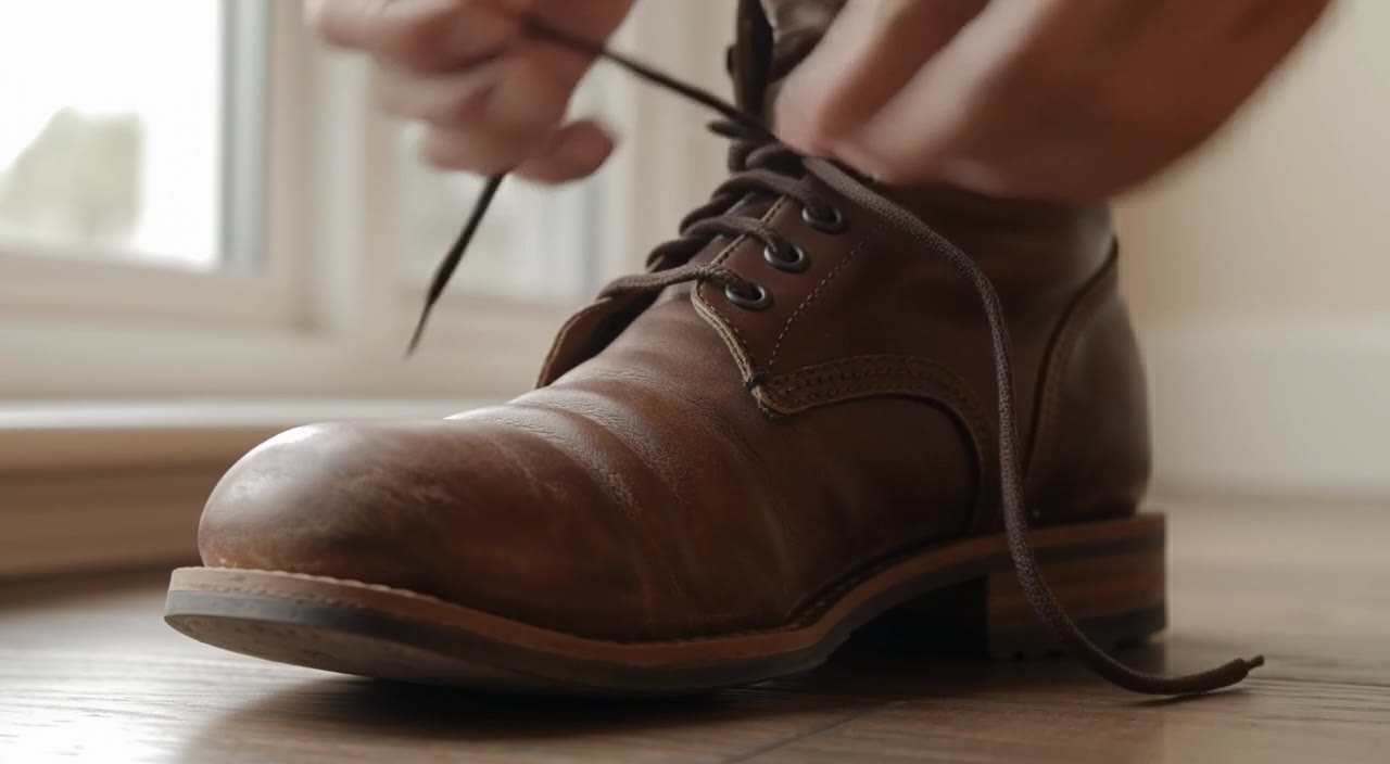FLUX 3: Tying shoelaces