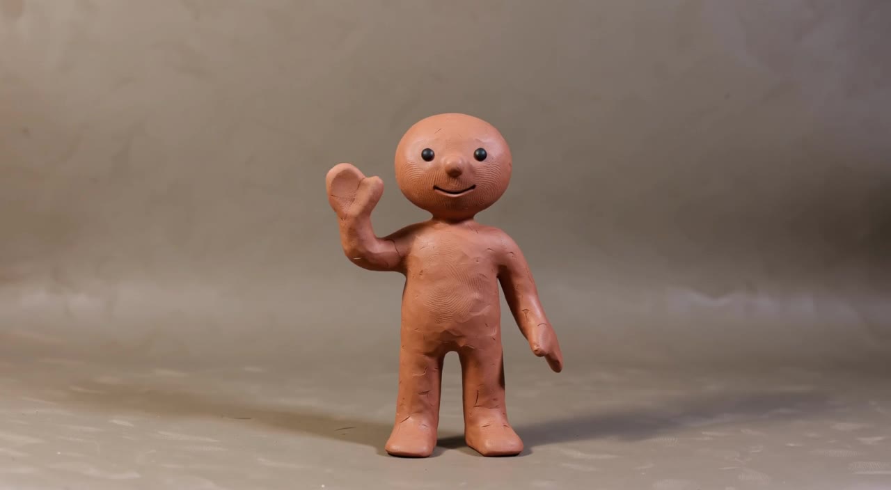 FLUX 3: Claymation wave