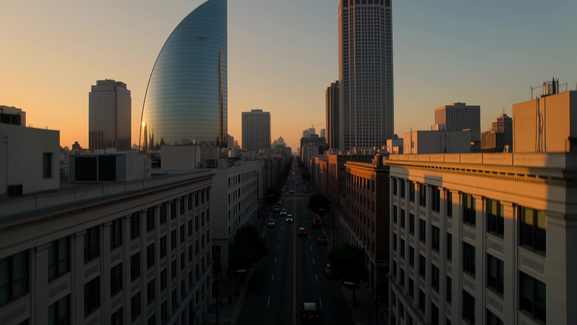 Kling 4.0: Crane to skyline
