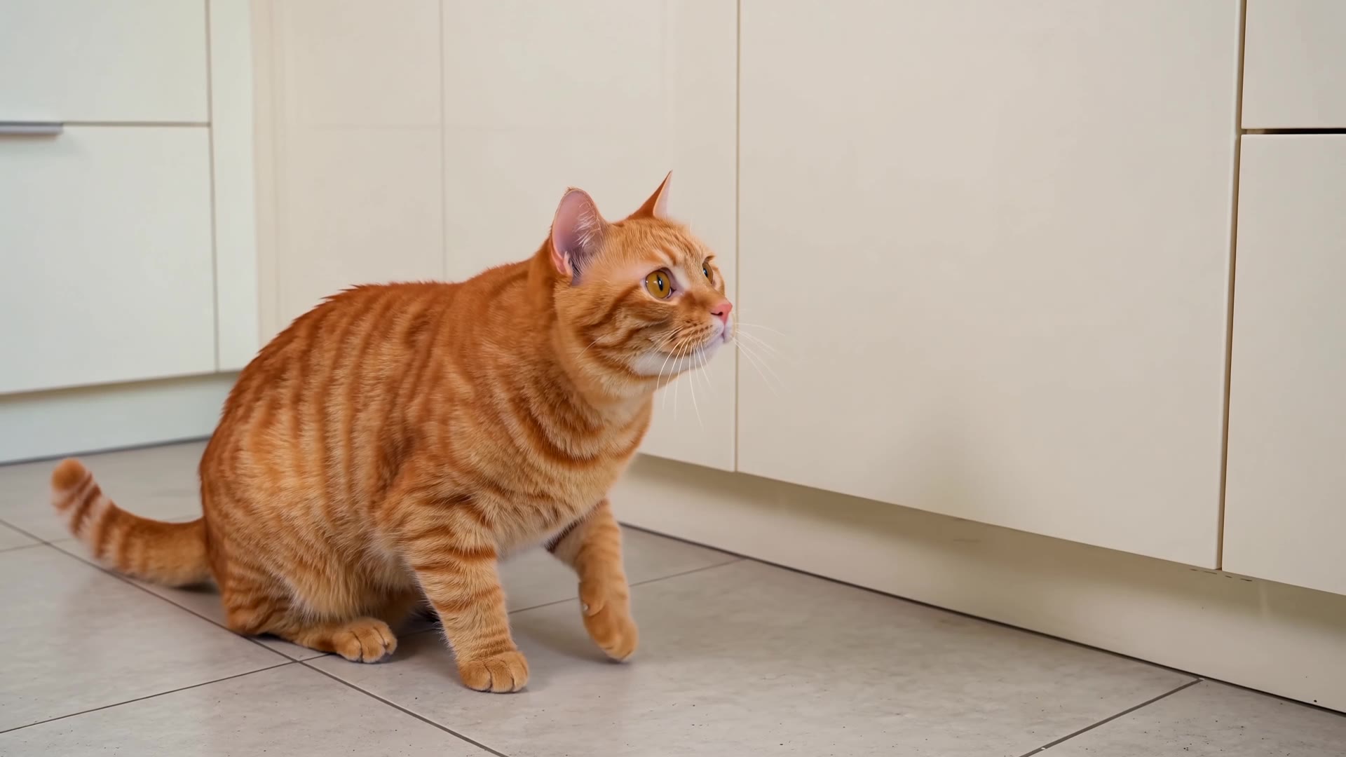 Wan 3.0: Cat jumping to a counter