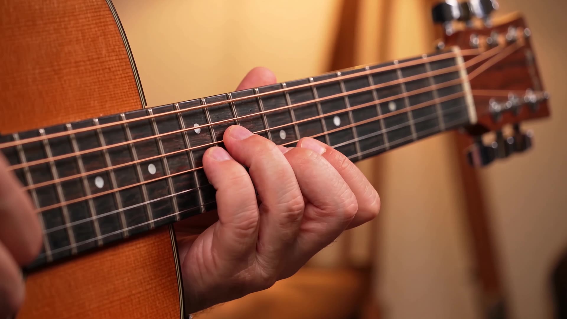 Wan 3.0: Fretting a guitar chord