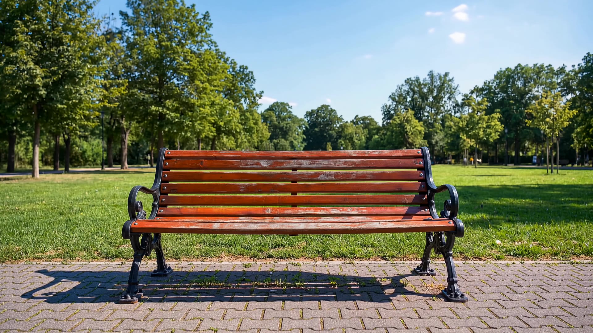 Wan 3.0: Same bench, day and dusk