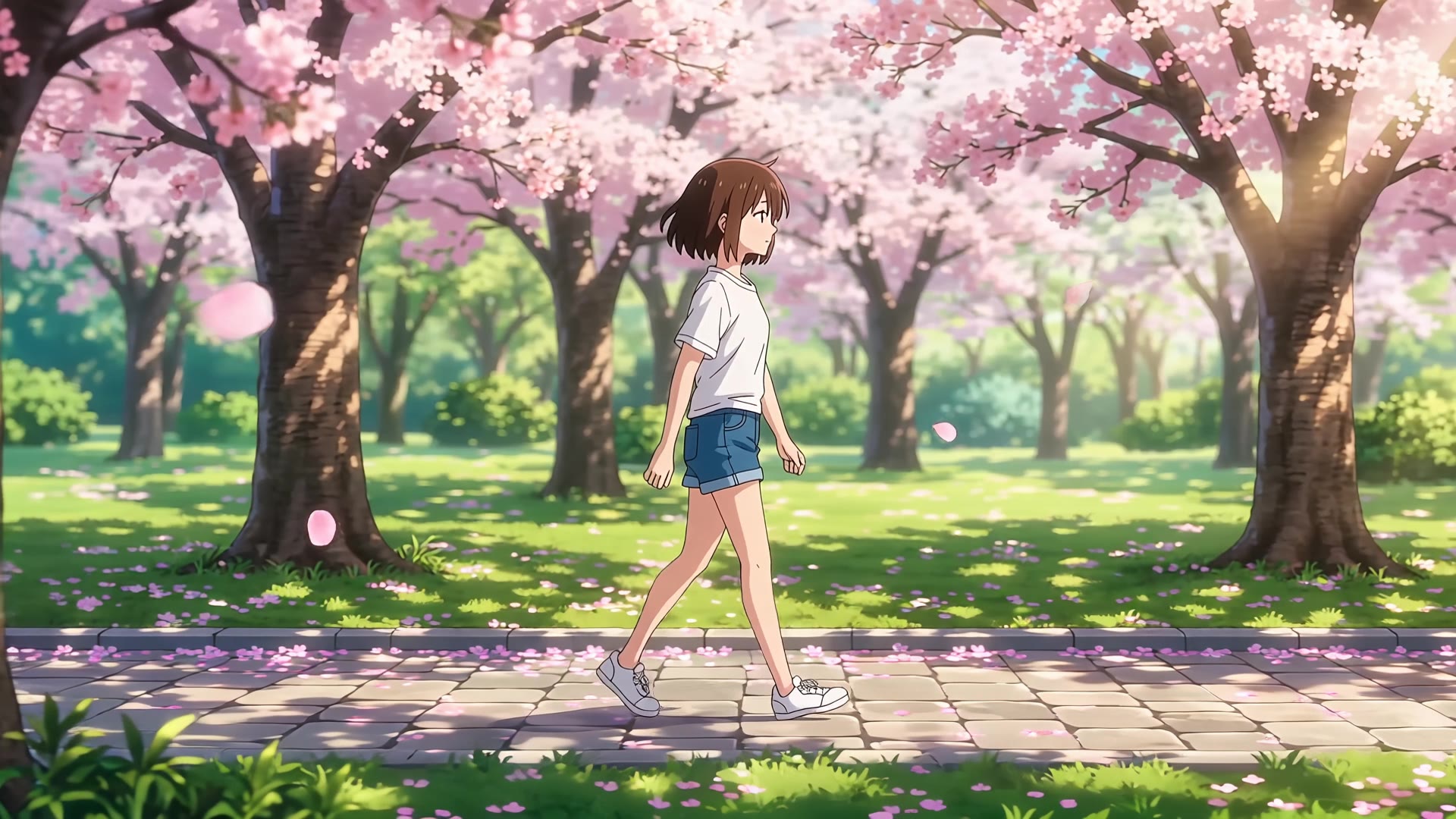 Wan 3.0: Anime walk cycle