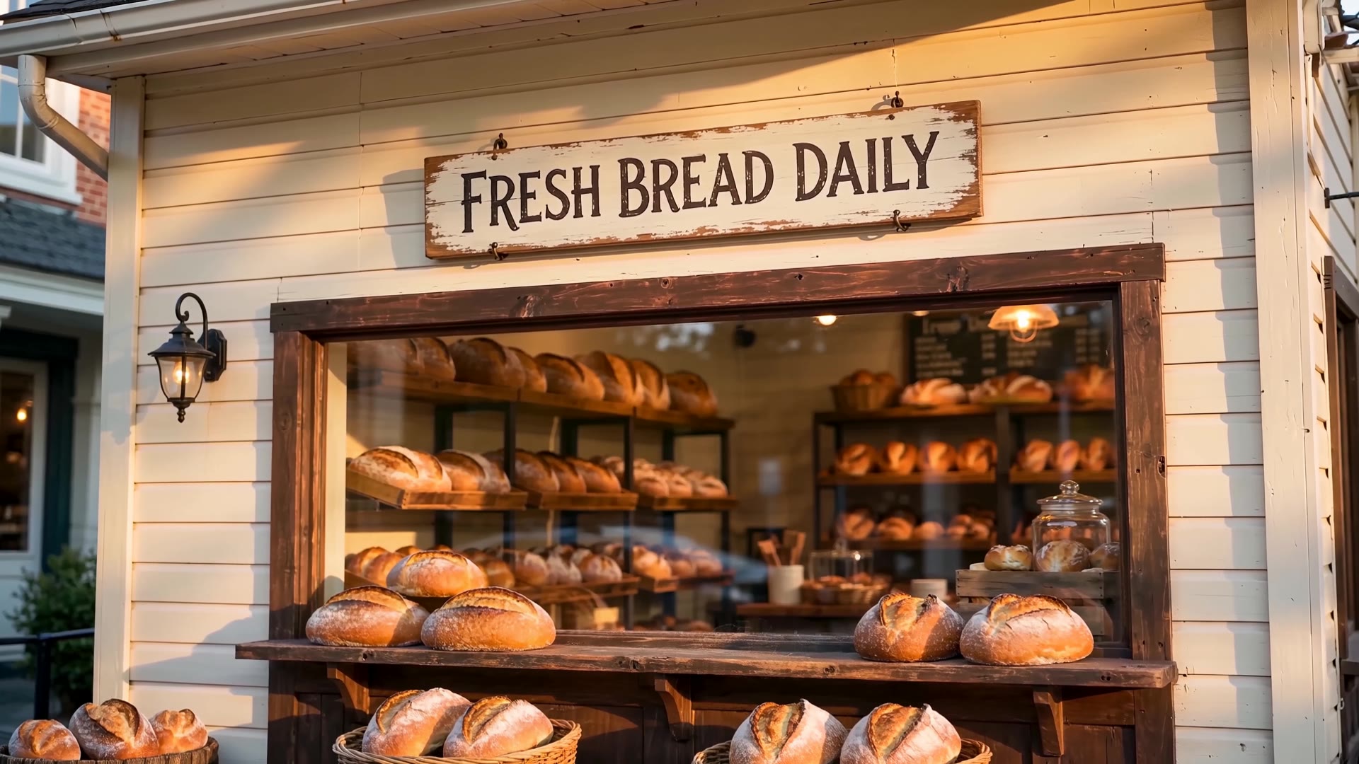 Wan 3.0: Bakery sign