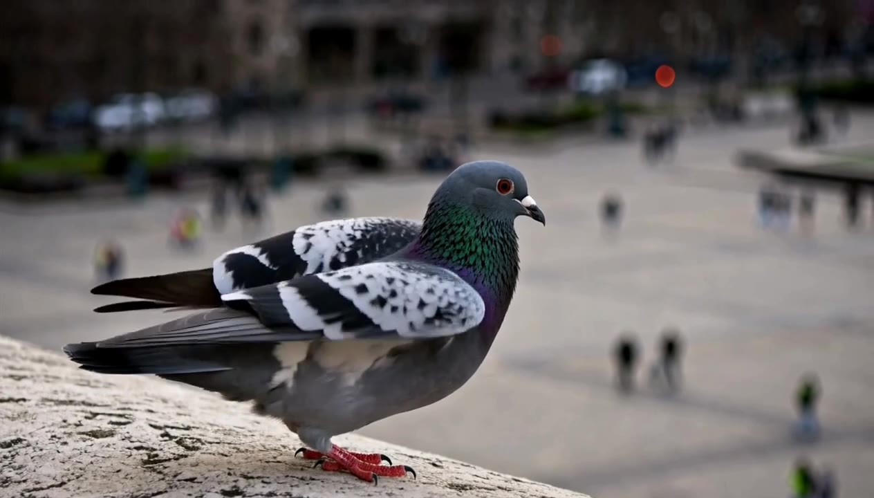 Vivix W1: Pigeon takeoff