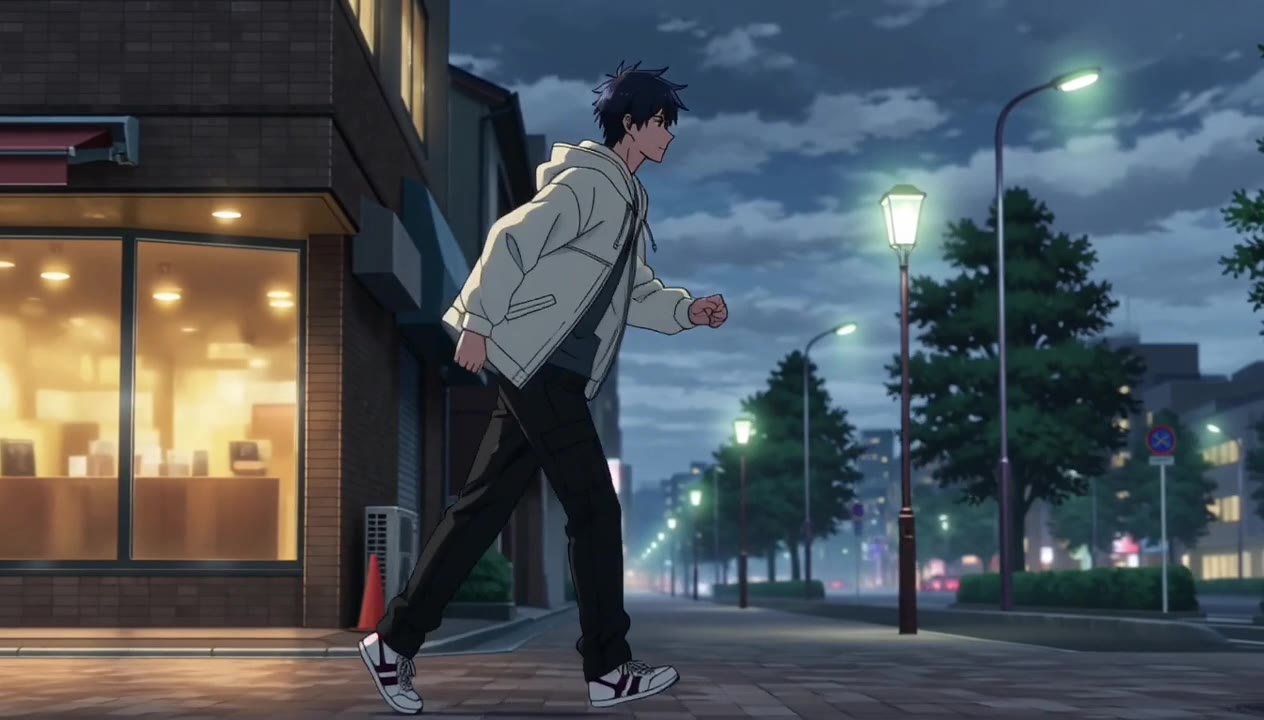Vivix W1: Anime walk cycle