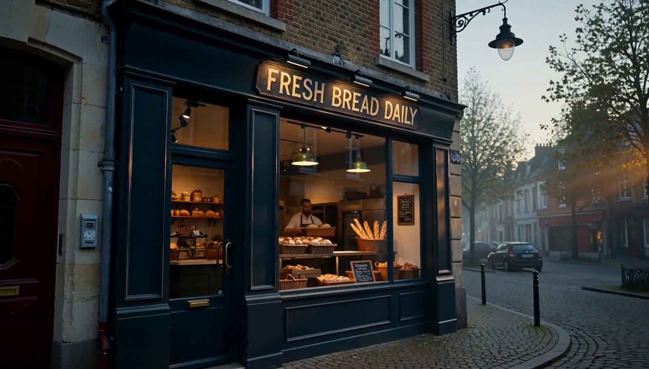 Vivix W1: Bakery sign